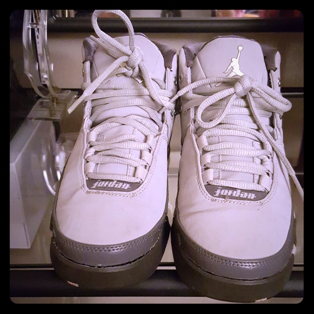 Grey Jordans